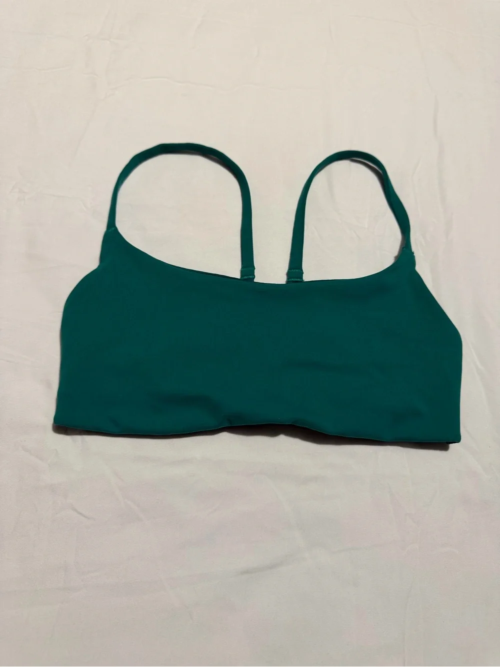 lululemon athletica Teal Green Strappy Sports Bra